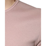 Dolce & Gabbana Brown Cotton Short Sleeves Round Neck T-shirt TSH87337-50