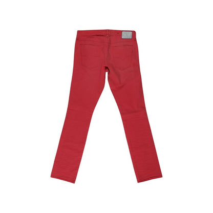 Guess Red Cotton Skinny Jeans