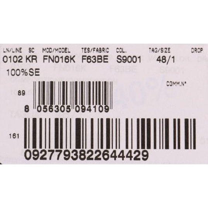 Dolce & Gabbana Blue Silk Love is Pullover Sweater