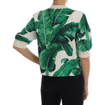Dolce & Gabbana Pineapple Banana Sequins Crewneck Sweater