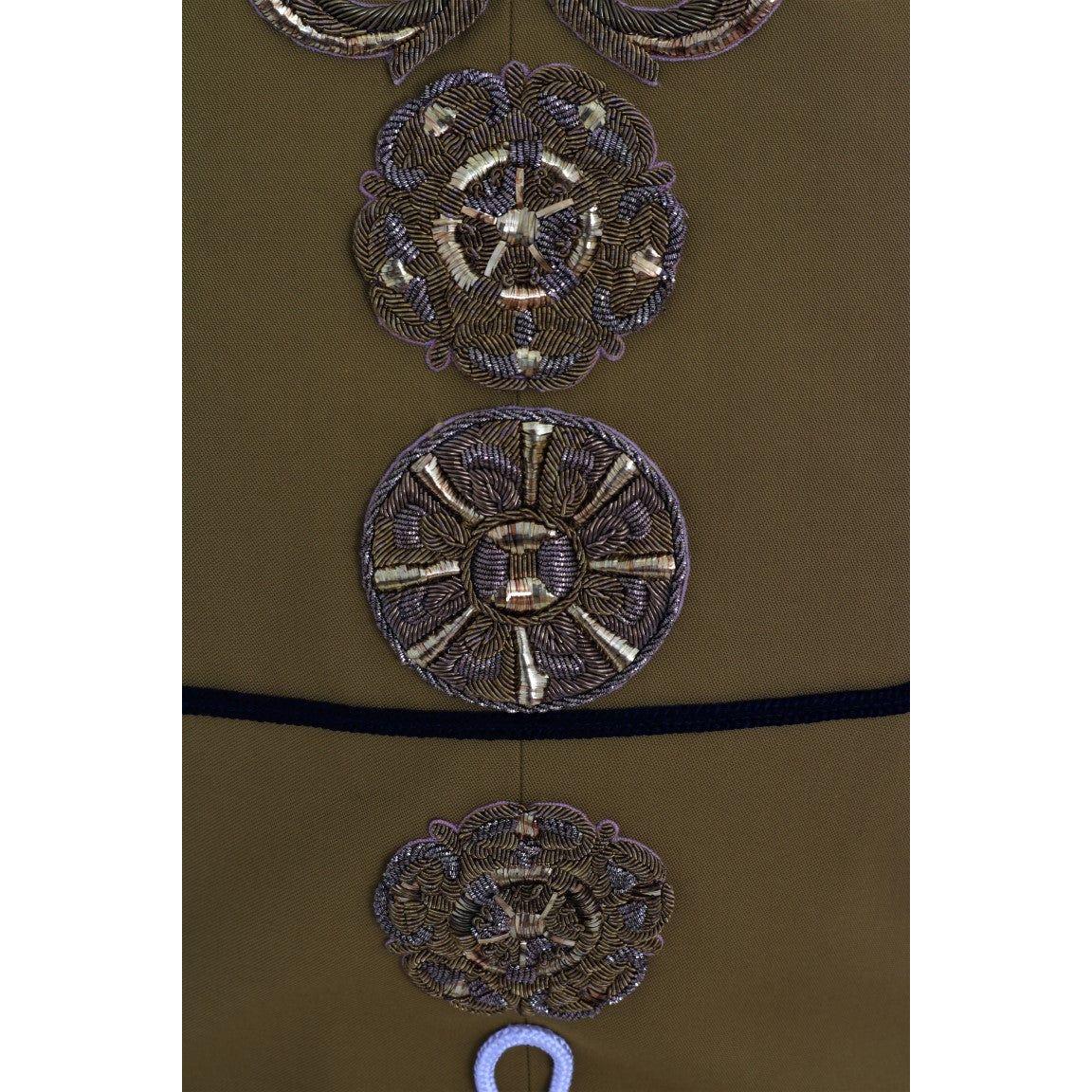 Runway 缀饰水晶十字架背心