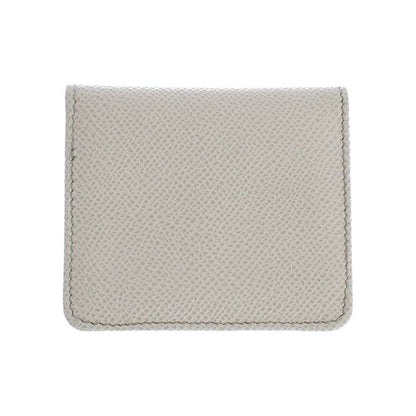 Dolce & Gabbana White Dauphine Leather Case Wallet Wallet