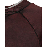 Dolce & Gabbana Brown Logo Cotton Crew Neck Pullover Sweater TSH87571-48