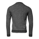 Dolce & Gabbana Gray Crown King Cashmere Pullover Sweater TSH87573-46