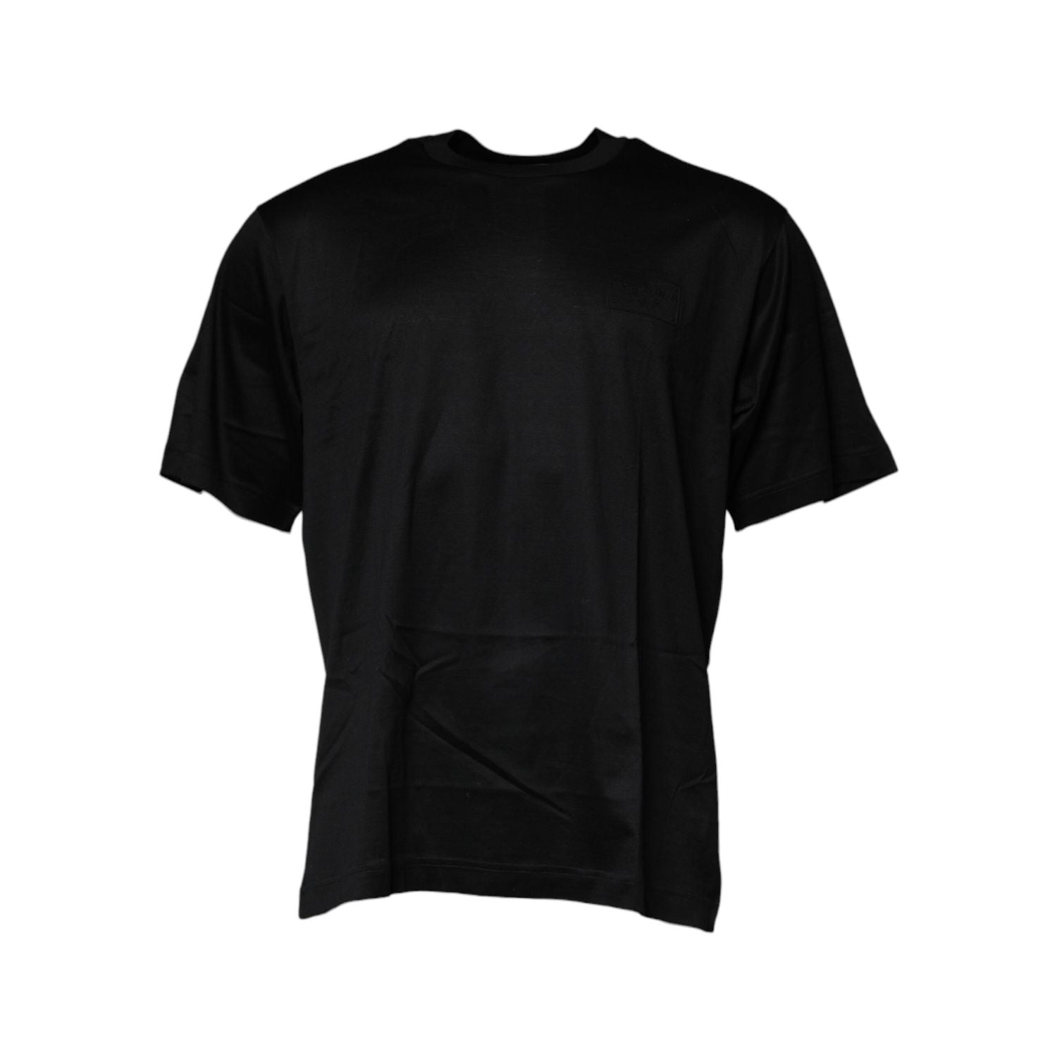 Dolce & Gabbana Black Crew Neck Short Sleeve T-shirt