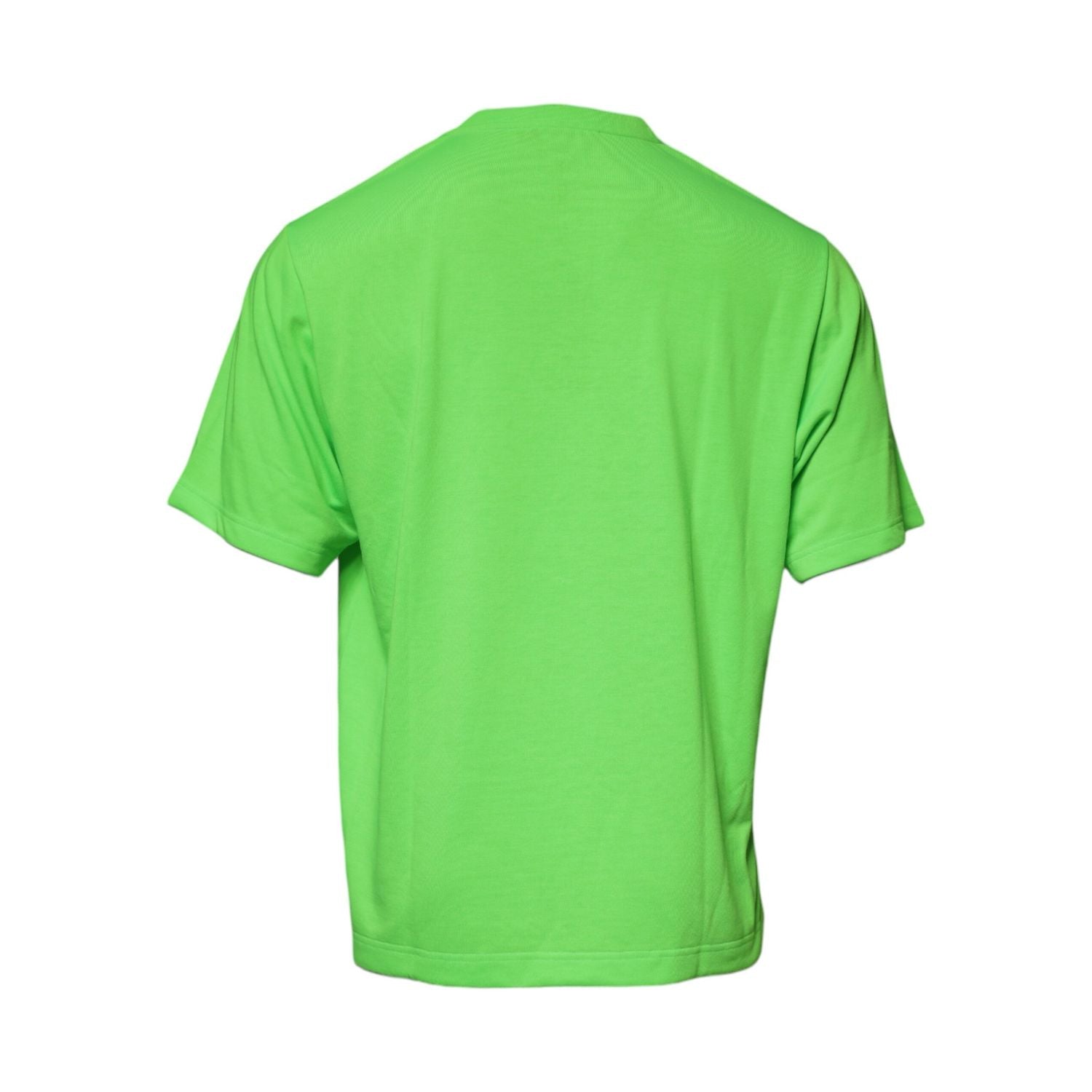 Dolce & Gabbana Green DG Logo Cotton Crew Neck T-shirt