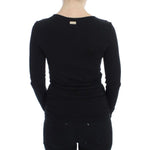 Versace Jeans Black Stretch Longsleeve Sweater SIG18109-1
