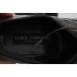 Dolce & Gabbana Brown Patterned Leather Dress Formal Shoes MV1723-44
