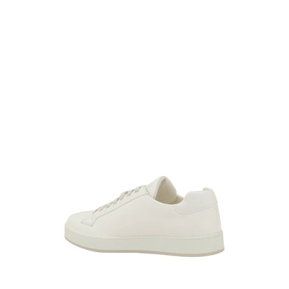 Church's White Rubber Low Top Sneakers