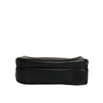 Dolce & Gabbana Black Calfskin Leather Gothic Messenger Bag