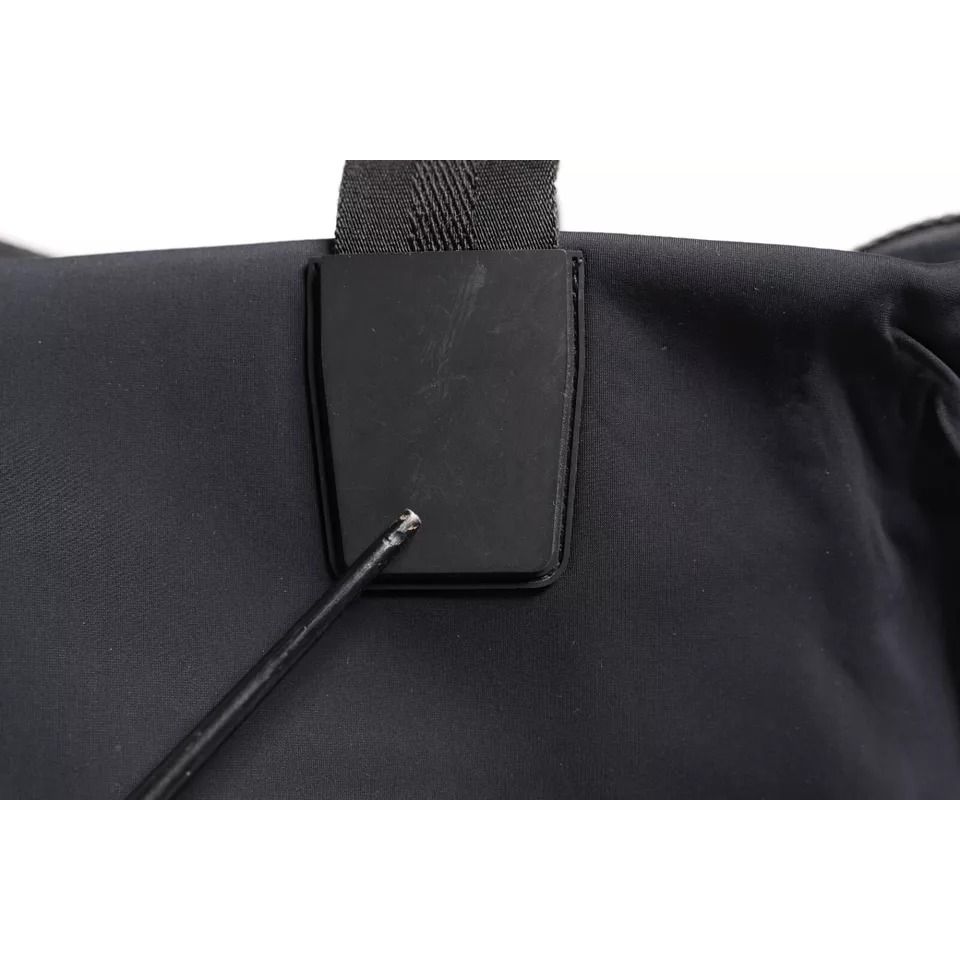 Dolce & Gabbana Black Canvas DG Logo Women Shopping Hand Tote Bag