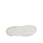 Dolce & Gabbana White Portofino Mother Of Pearl Sneakers Casual Shoes