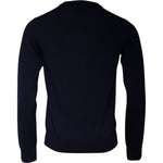 Dolce & Gabbana Blue DG Logo Wool Crew Neck Pullover Sweater TSH87792-46