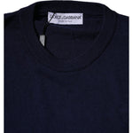 Dolce & Gabbana Blue DG Logo Wool Crew Neck Pullover Sweater TSH87792-46