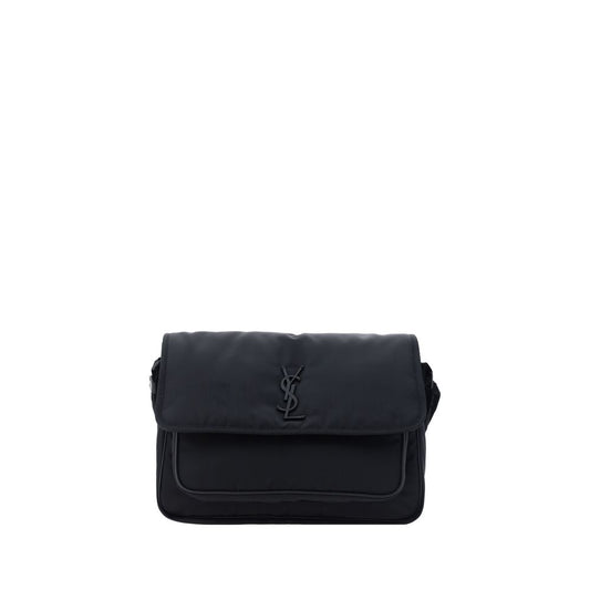 Saint Laurent Black Polyamide Shoulder Bag