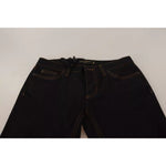 Dolce & Gabbana Blue Cotton Stretch Slim Fit Denim Jeans PAN70854-38