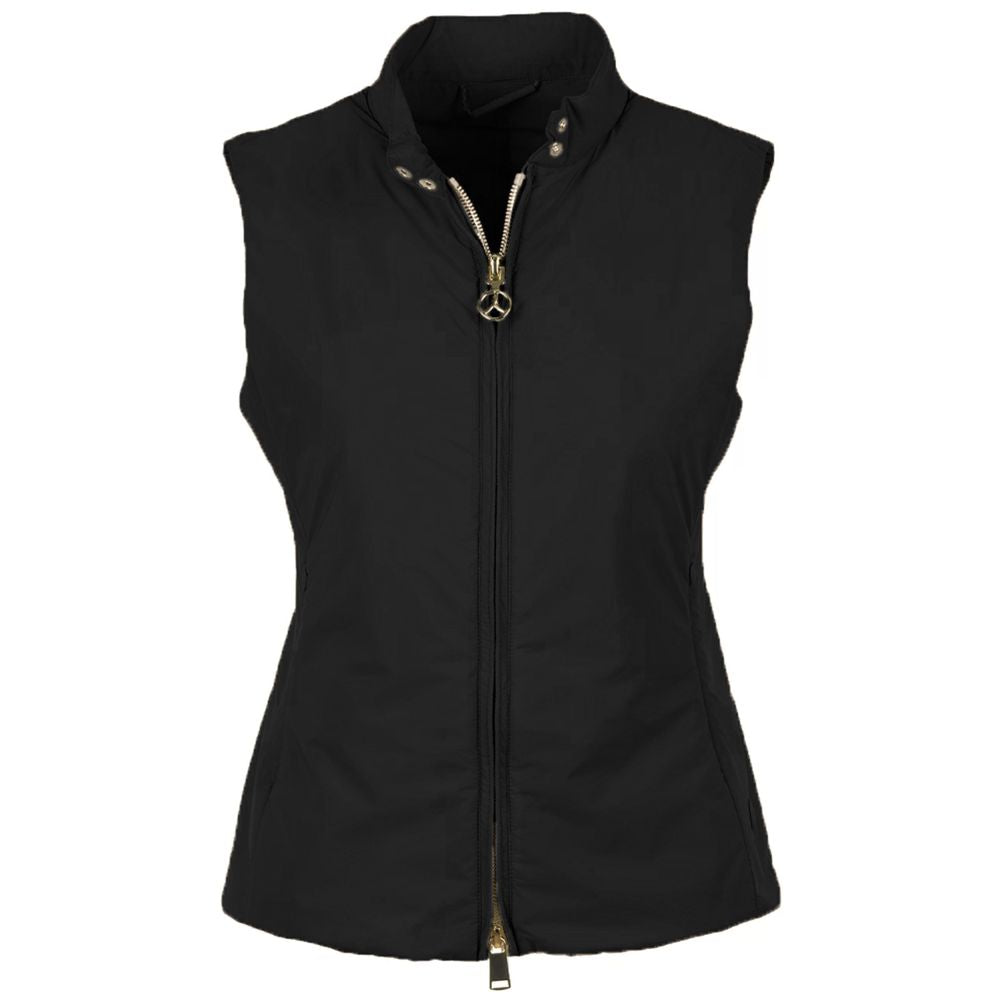 People Of Shibuya Black Nylon Women Vest