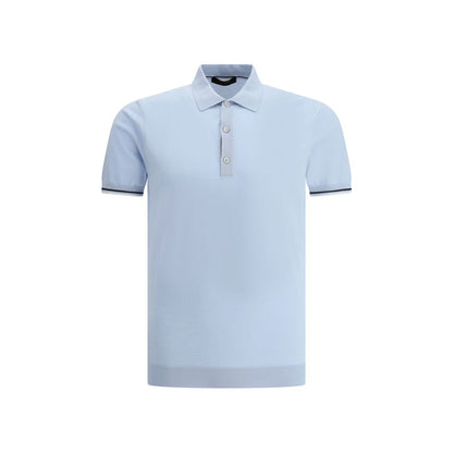 MooRER Light Blue Cotton Shirt