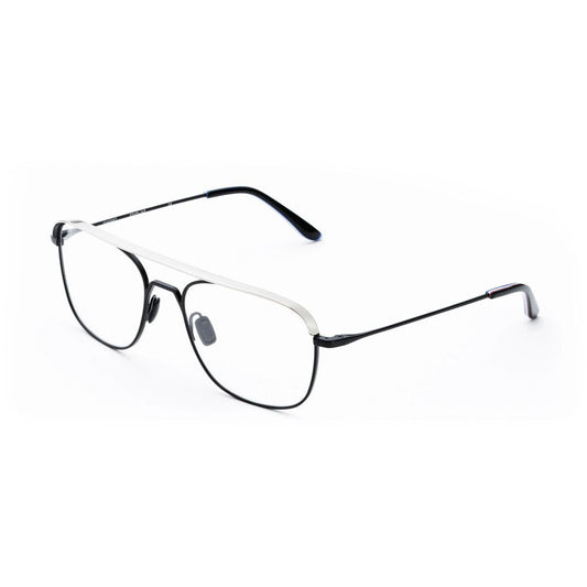 Vuarnet Black Stainless Steel Frames with 55/17/145mm dimensions, featuring sleek black design.