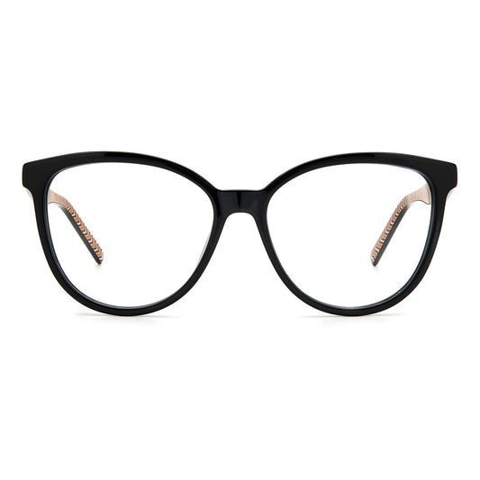 M Missoni Black Acetate Frames, women's glasses model MMI0093807F31, measures 53/15/140mm, made from acetate.