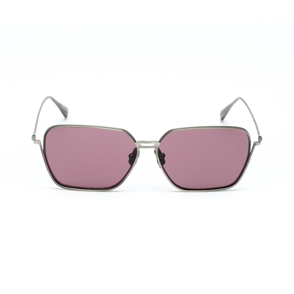 Belstaff Gray Stainless Steel Sunglasses BERIDGEIIPURPLEAC