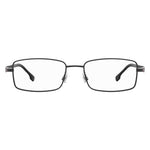 Carrera Black Metal Frames for men, model CARRERA885500, featuring rectangular design with 56/18/145mm dimensions.