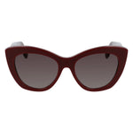 Salvatore Ferragamo Bordeaux Acetate Sunglasses