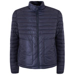 Yes Zee Blue Nylon Men's Lightweight Jacket