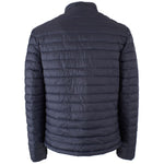Yes Zee Blue Nylon Men's Lightweight Jacket
