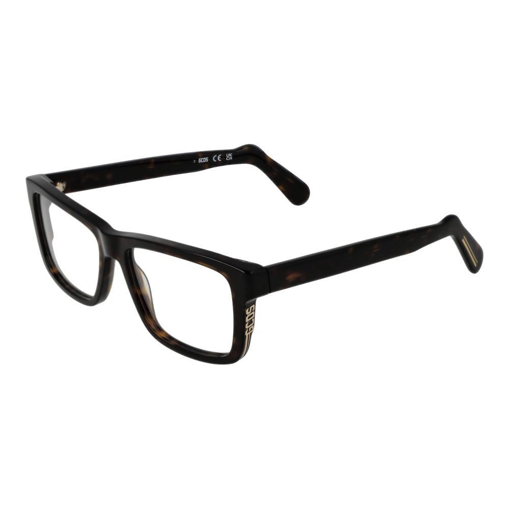 GCDS Brown Unisex Glasses Frame