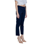 Street One Blue Cotton Pant