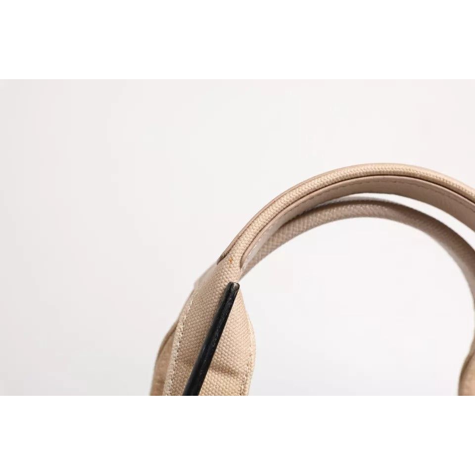 Dolce & Gabbana Multicolor Floral Canvas TANIA Top Handle Tote Bag