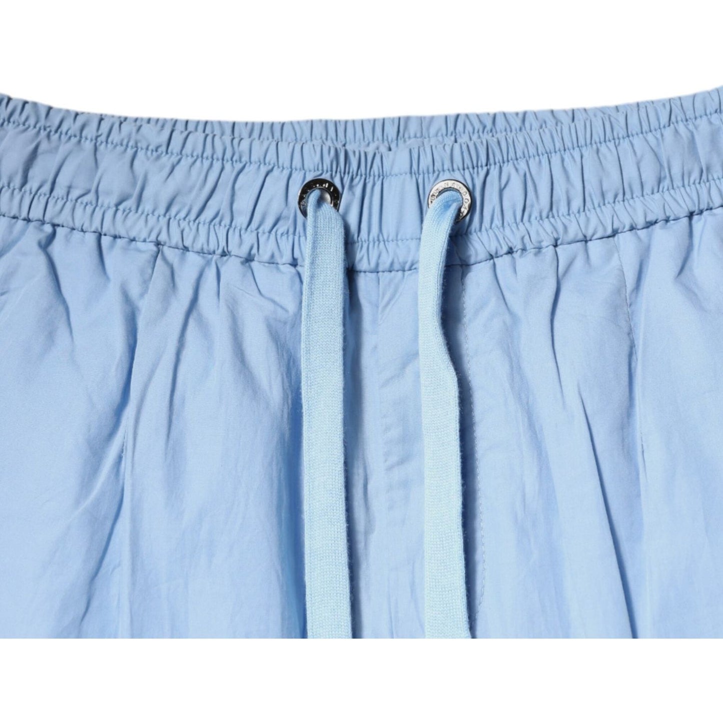 Dolce & Gabbana Blue Cotton Jogger Sweatpants Pants