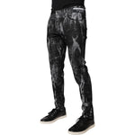 Dolce & Gabbana Multicolor Cotton Tie Dye Skinny Denim Jeans