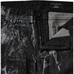 Dolce & Gabbana Multicolor Cotton Tie Dye Skinny Denim Jeans