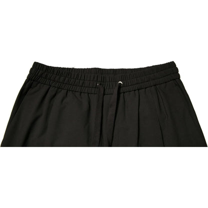 Dolce & Gabbana Black Wool Jogger Jogging Pants