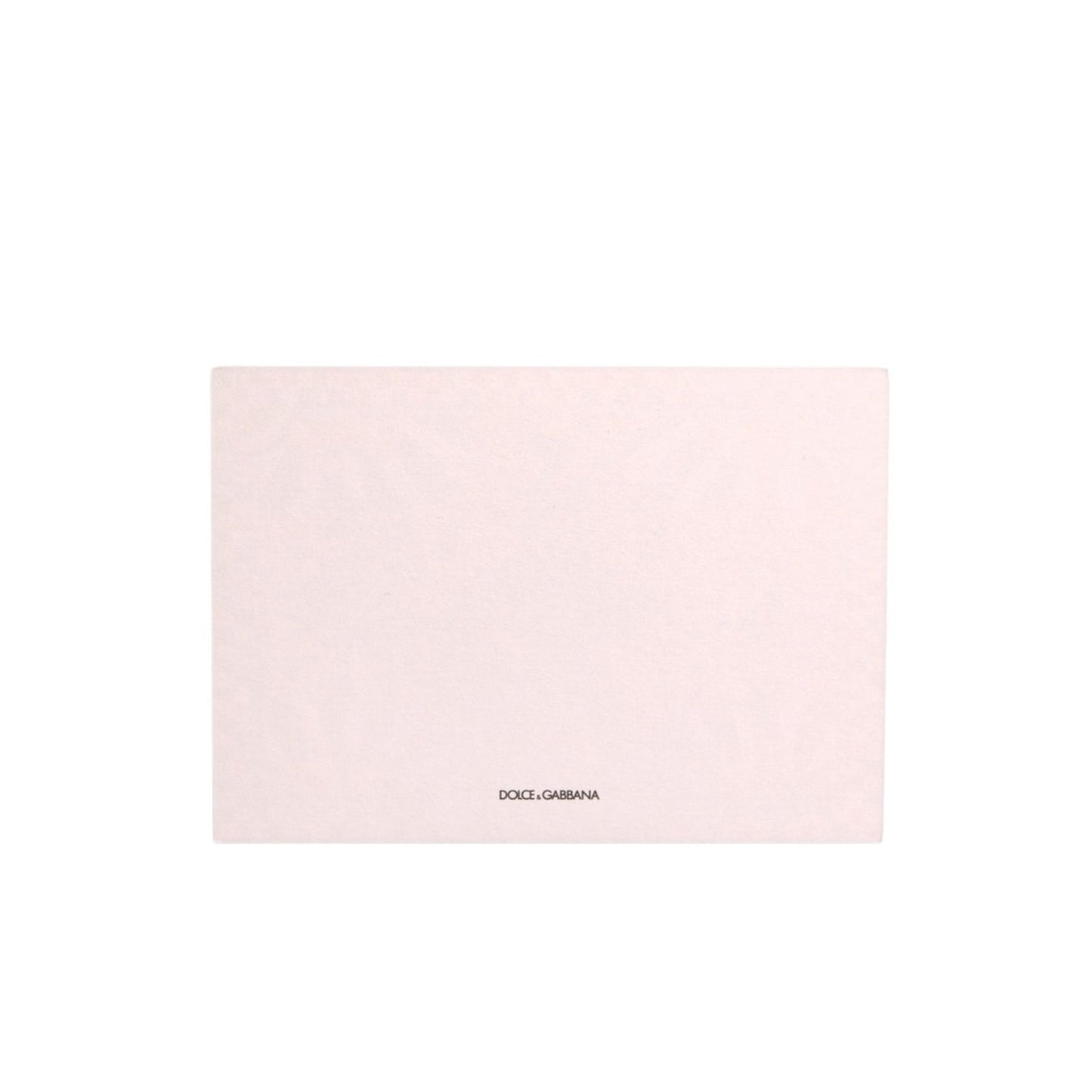 Dolce & Gabbana Multicolor Carretto Siciliano Envelope Post Card Holder