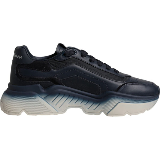 Dolce & Gabbana Navy Blue Daymaster Low Top Men Sneakers Shoes