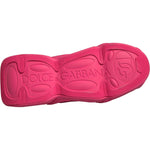 Dolce & Gabbana Pink Wave Low Top Lace Up Men Sneakers Shoes