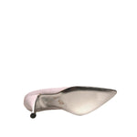 Dolce & Gabbana White Leather High Heels Women Pumps Shoes
