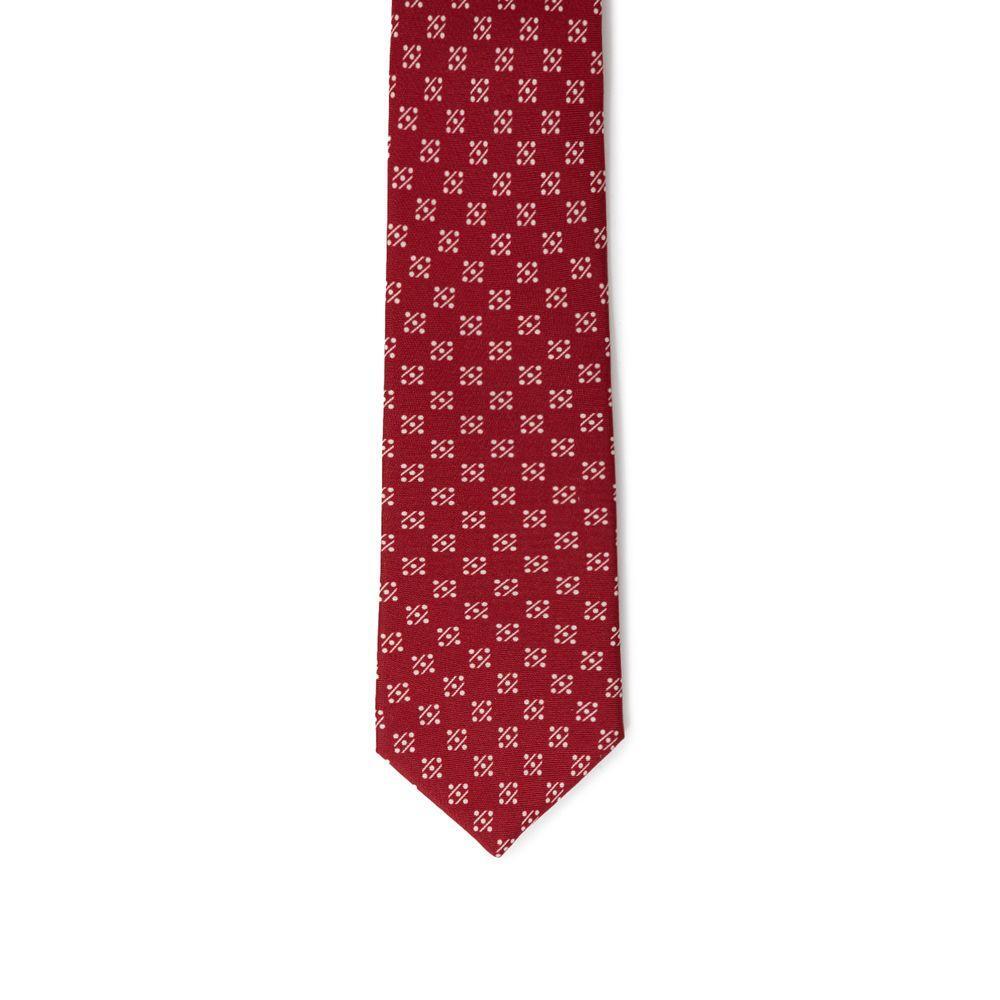 Giorgio Armani Red Silk Ties & Bowty GIAR-7859665-ONE SIZE