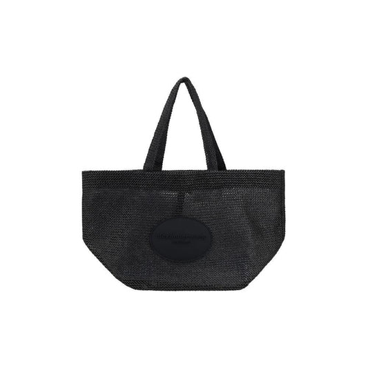 Alexander Wang Punch XL Raffia Shoulder Bag AL20225T82M001BB