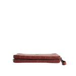 Dolce & Gabbana Bordeaux Croc Leather Logo Plaque Men Briefcase Bag