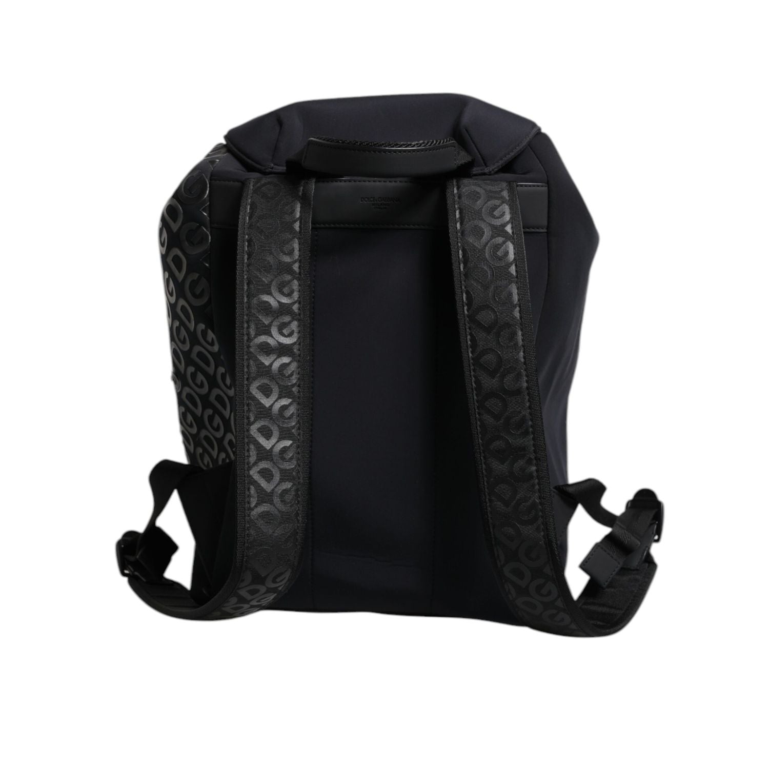 Front view with bag zipped and handles upright.