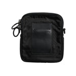 Dolce & Gabbana Black Logo Print Scuba Crossbody Shoulder Bag