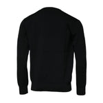 Dolce & Gabbana Black Nylon Logo Crew Neck Pullover Sweater
