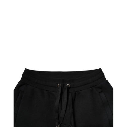 Dolce & Gabbana Black Modal Jogger Jogging Pants