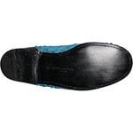 Dolce & Gabbana Blue Sequined Loafers Formal Dress Shoes MV7046-40