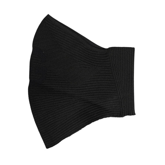 Dolce & Gabbana Black Nylon Knitted Ski Mask Balaclava HAT9786