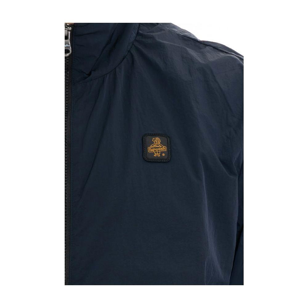 Refrigiwear Blue Polyamide Men Jacket